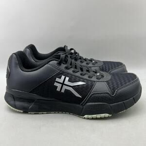 KURU Quantum Walking Shoes Women Size 9.5 Wide Black Mesh Comfort Low Sneakers
